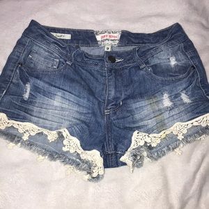 Jean shorts